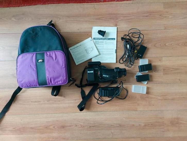 Sanyo VM-D6P video 8 camcorder, Audio, Tv en Foto, Videocamera's Analoog, Camera, 8mm, Ophalen of Verzenden