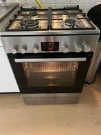 Bosch Fornuis Oven Combinatie, Ophalen, 4 kookzones, Zo goed als nieuw, Gas