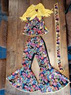 Maat 140 | Hippie pak carnaval / verkleedkleren, Kinderen en Baby's, Ophalen of Verzenden, Zo goed als nieuw, 134 t/m 140, Jongen of Meisje