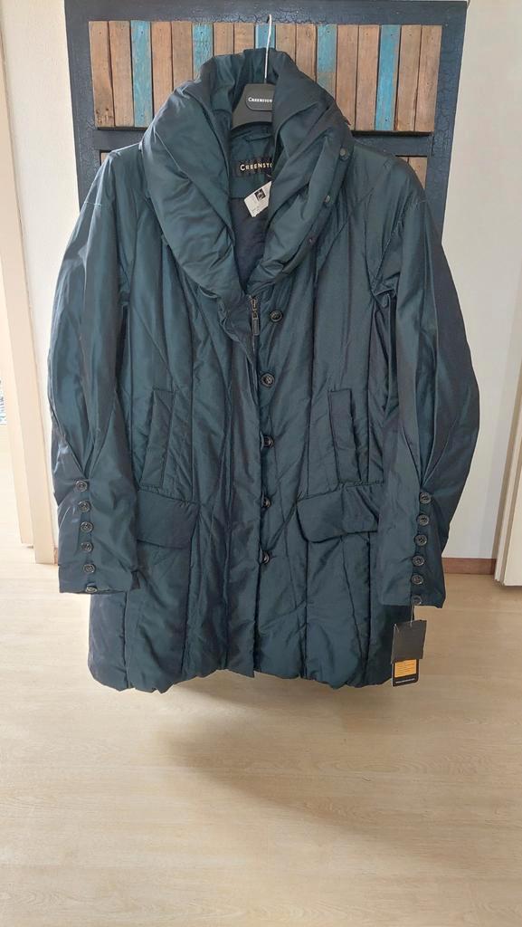 T.K. Creenstone winterjas mt. 44, Kleding | Dames, Jassen | Winter, Nieuw, Maat 42/44 (L), Blauw, Ophalen of Verzenden
