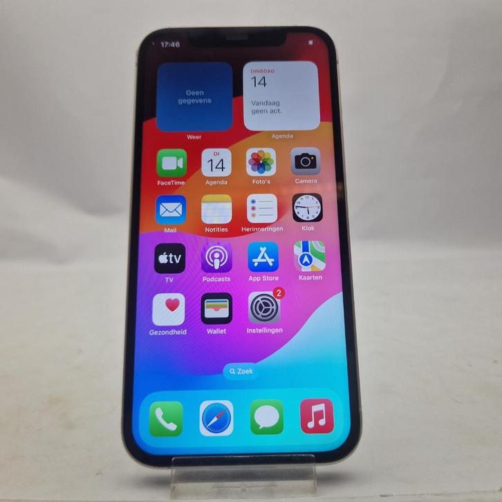 Apple iPhone 12 64GB || 100% || iOS 18 || Nu Voor €279.99, Telecommunicatie, Mobiele telefoons | Hoesjes en Frontjes | Apple iPhone