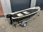 Nette Amigo 430 Sloep 2018 Incl. Tohatsu 5PK 4-Takt 2020, Watersport en Boten, Gebruikt, Tot 10 pk, Amigo, Wfwatersport@botenverhuurhoorn.nl