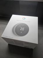 Google Nest Learning Thermostat 3th Gen RVS, Doe-het-zelf en Verbouw, Thermostaten, Ophalen of Verzenden, Slimme thermostaat, Zo goed als nieuw