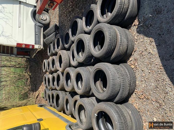 Gebruikte Banden voor export 2.- Per Stuk Autobanden Export, Auto-onderdelen, Banden en Velgen, Band(en), Gebruikt, Ophalen