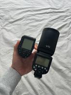 Godox V1 Pro Flitser + Godox X PRO II Trigger, Ophalen of Verzenden, Zo goed als nieuw, Overige merken