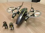 Playmobil mega masters twincopter 5287, Ophalen of Verzenden, Zo goed als nieuw