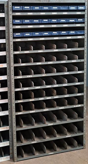 Magazijnkast vakkenkast schappenkast met bakjes 198x100x30cm beschikbaar voor biedingen