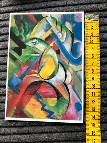 339. Kunstkaart Franz Marc beschikbaar voor biedingen