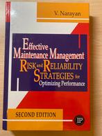 Effective Maintenance Management - V. Narayan, Ophalen of Verzenden, Zo goed als nieuw, Management