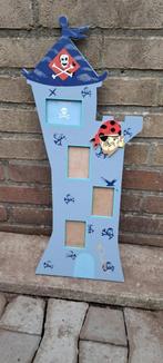 te koop blauwe piraten fotolijst 52 cm hoog 18 cm breed, Ophalen of Verzenden, Nieuw, Wanddecoratie