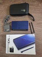 Nintendo DS lite., Spelcomputers en Games, Spelcomputers | Nintendo DS, Ophalen, Gebruikt, Blauw, Met beschermhoes of tas