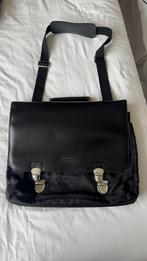 GianFranco Ferre 45 x40cm Leder  tas voor computer ook, Ophalen of Verzenden, Zo goed als nieuw, Zwart, Leer