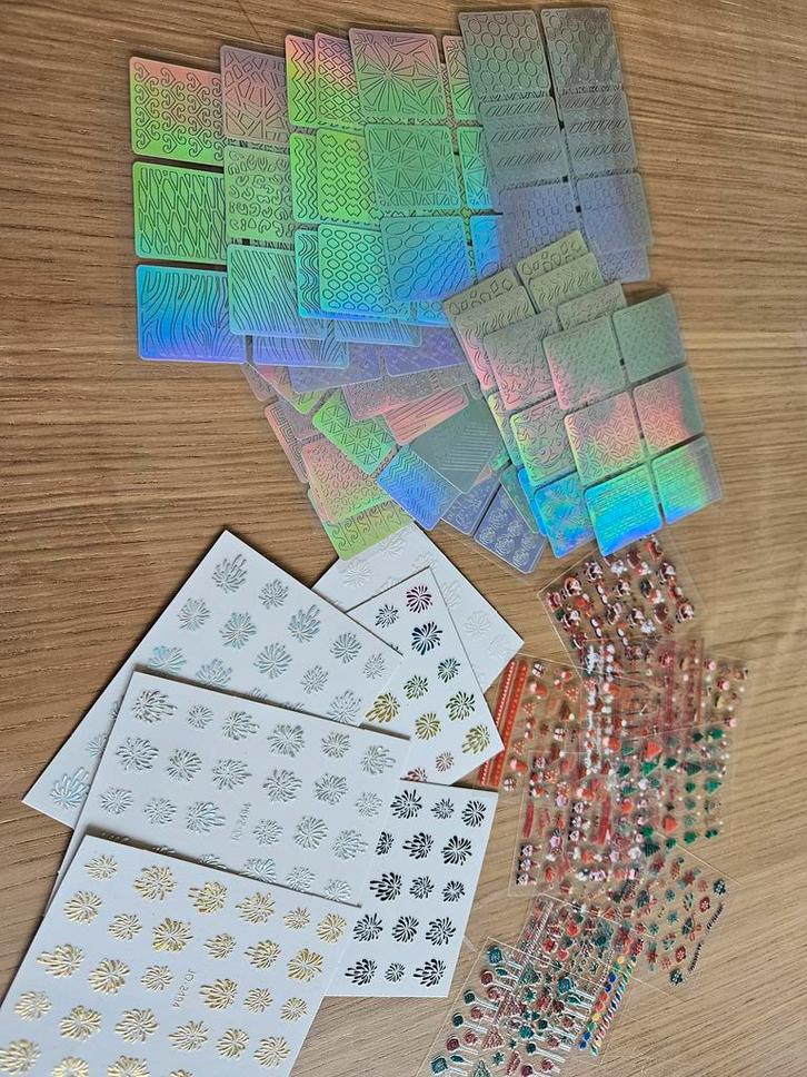 Nagel stickers nail art, Sieraden, Tassen en Uiterlijk, Uiterlijk | Cosmetica en Make-up, Nieuw, Toebehoren, Handen en Nagels