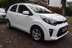 Kia Picanto 1.0 CVVT EconomyPlusLine (bj 2018), Stof, Gebruikt, 4 stoelen, Wit