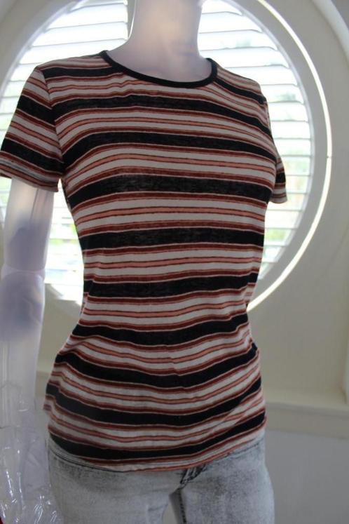 merk Frame 100% linnen shirt nieuw (was 149,-) mt XS, Kleding | Dames, T-shirts, Nieuw, Maat 34 (XS) of kleiner, Overige kleuren