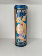 Uniek art deco vintage blik voor wijnfles, Verzamelen, Blikken, Ophalen of Verzenden, Zo goed als nieuw, Overige, Overige merken