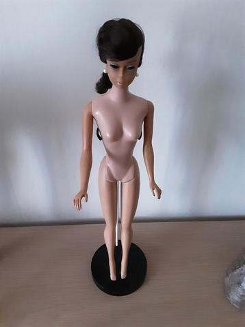 Barbie vintage swirl donkerbruine/ zwarte haren. beschikbaar voor biedingen