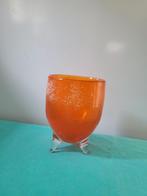 Klein oranje vaasje, Antiek en Kunst, Ophalen of Verzenden