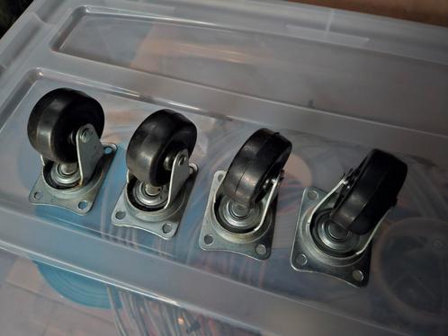 Zwenkwielen zwenkwiel wiel band banden rollen rollertjes, Doe-het-zelf en Verbouw, Zwenkwielen, Nieuw, Ophalen of Verzenden
