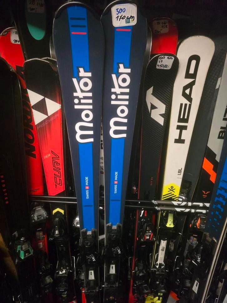 170cm MOLITOR COMMAND PREMIUM (STOCKLI GEMAAKT), Sport en Fitness, Skiën en Langlaufen, Zo goed als nieuw, Ski's, Skiën, Overige merken