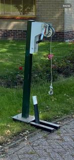 Palentrekker, Ophalen, Gebruikt