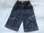 Wijde spijkerbroek met borduur Little Girl Star maat 86, Ophalen of Verzenden, Zo goed als nieuw, Meisje, Broekje