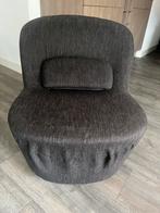 Kanariegele Ikea draaistoel, Huis en Inrichting, Fauteuils, Ophalen, Minder dan 75 cm, Zo goed als nieuw, Stof