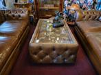 salon tafel chesterfield leer in div. kleuren en maten, Huis en Inrichting, Ophalen, Nieuw