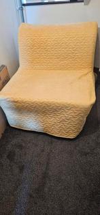 Ikea Lycksele Murbo - slaapfauteuil / 1 persoons bed Z.G.A.N, Ophalen, Eenpersoons, Wit, Zo goed als nieuw