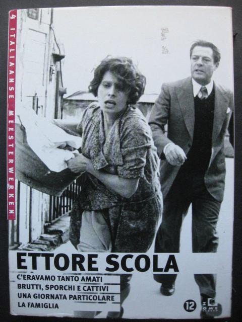 Ettore scola 4DVD, Cd's en Dvd's, Dvd's | Filmhuis, Zo goed als nieuw, Italië, Vanaf 12 jaar, Ophalen of Verzenden