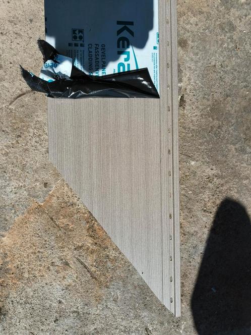 Keralit sponningdelen 190 mm vergrijsd cedar, Doe-het-zelf en Verbouw, Platen en Panelen, Nieuw, Overige materialen, Minder dan 20 mm