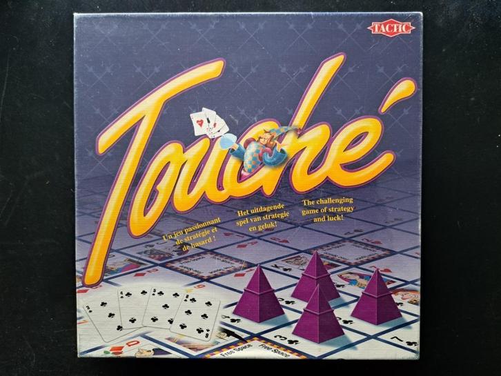 Touché bordspel (nog in verpakking), Hobby en Vrije tijd, Gezelschapsspellen | Bordspellen, Zo goed als nieuw, Drie of vier spelers