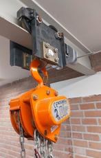 Nitchi 2 tons takel + verstelbare loopkat, Ophalen of Verzenden, Zo goed als nieuw