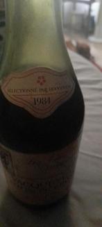 Fles rode wijn hoogovens 1984, Verzamelen, Wijnen, Rode wijn, Frankrijk, Vol, Zo goed als nieuw