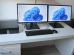 Dell Optiplex 7050 i5-6500 16gb 256gb SSD+500g HDD + 2x 22", Computers en Software, Desktop Pc's, Met monitor, Ophalen of Verzenden