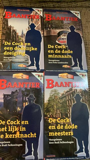  7 Luisterboeken  baantjer (4x) en dan brown (2x) en grisham beschikbaar voor biedingen