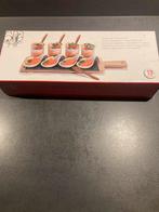 Serveerplank met glaasjes amuseset, Ophalen of Verzenden, Nieuw