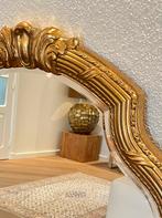 Grote Deknudt kuifspigel boogspiegel barok gouden lijst, Huis en Inrichting, Woonaccessoires | Spiegels, Ophalen, Zo goed als nieuw