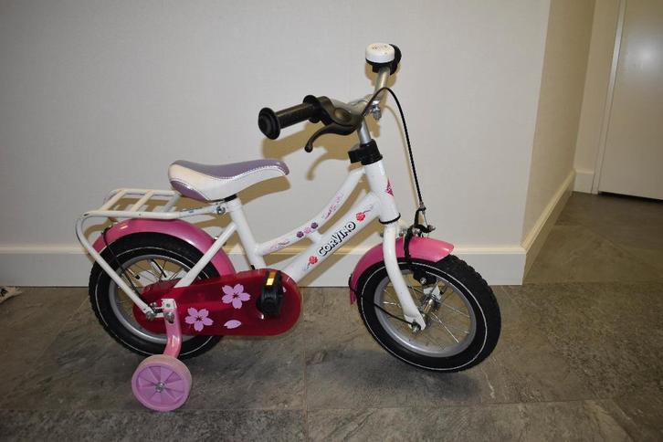 kinderfiets 12,5 inch, Fietsen en Brommers, Fietsen | Kinderfietsjes, Gebruikt, Minder dan 16 inch, Zijwieltjes, Ophalen