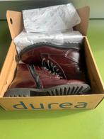 Durea bordeaux rode halfhoge laarsjes maat 39, Durea, Lage of Enkellaarzen, Ophalen of Verzenden, Zo goed als nieuw