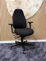 2x Malmstole bureaustoel zwart (voledig verstelbaar), Ophalen of Verzenden, Zo goed als nieuw, Zwart