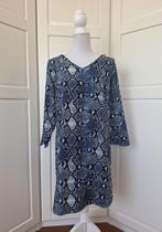 Studio Anneloes blauwe slangen print tuniek jurk S (= L), Studio Anneloes, Blauw, Ophalen of Verzenden, Maat 36 (S)