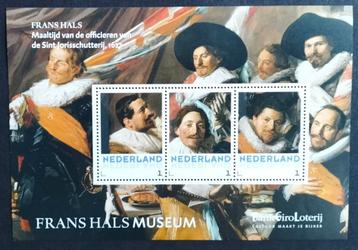 Persoonlijke Postzegels Blok Frans Hals Museum Postfris (3) beschikbaar voor biedingen