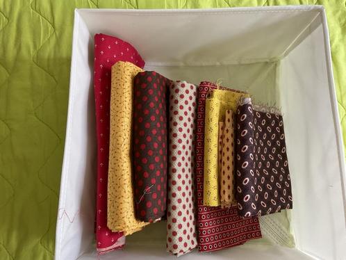 verschillende kwaliteits quiltstoffen, Hobby en Vrije tijd, Stoffen en Lappen, Nieuw, Katoen, 30 tot 120 cm, Ophalen
