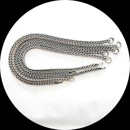Trollbeads Armband 18 en 19 cm / voor bedels, Sieraden, Tassen en Uiterlijk, Armbanden, Zo goed als nieuw, Zilver, Zilver, Ophalen of Verzenden