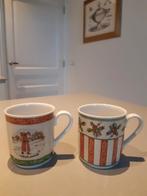 2 mokken Villeroy en Boch Festive Memories in nieuwstaat, Ophalen of Verzenden, Zo goed als nieuw