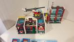 Lego brandweer karzerne 7208 met extra helikopter peelklaar, Ophalen of Verzenden, Zo goed als nieuw