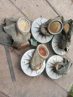 Lotje duitse Gasmaskers met filters, Ophalen of Verzenden, Landmacht, Duitsland
