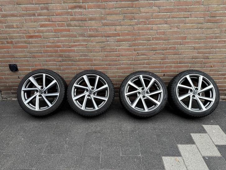 Mazda MX-5 ND Wintervelgen set (origineel) met TPMS sensoren, Auto-onderdelen, Banden en Velgen, Banden en Velgen, Winterbanden