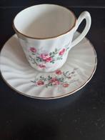 Delfesta fine bone china england, Ophalen of Verzenden, Zo goed als nieuw, Porselein, Kop en/of schotel